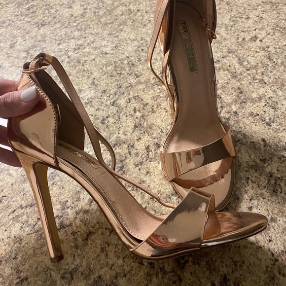 Rose Gold Heels - Picture 2 of 2